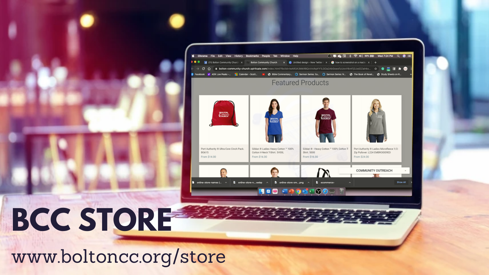 Online Store Bolton Community Church
